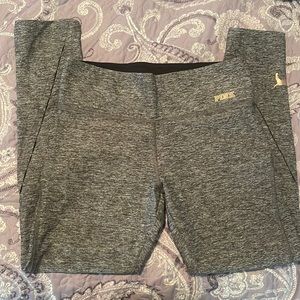 Pink capri leggings
